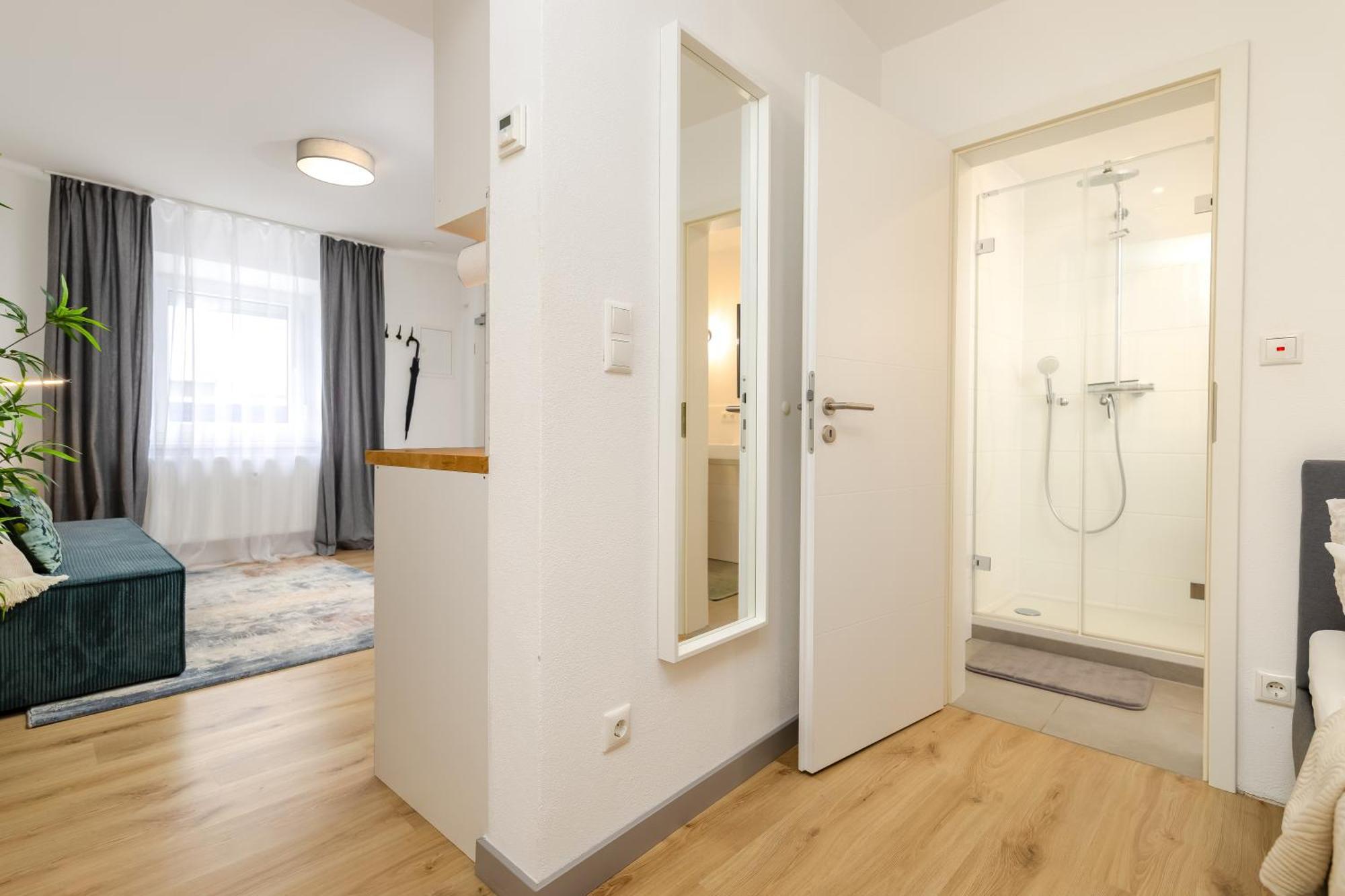 Modernes Apartment - Zentrale Lage - Kostenloses Parken Amberg Extérieur photo